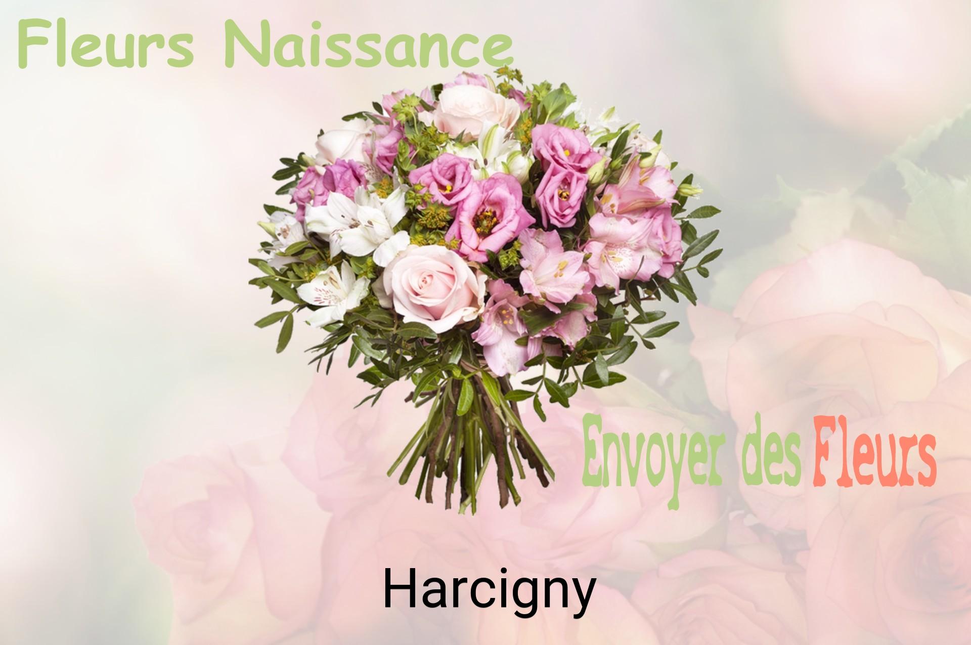 Bouquet de fleurs de naissance livré à Harcigny